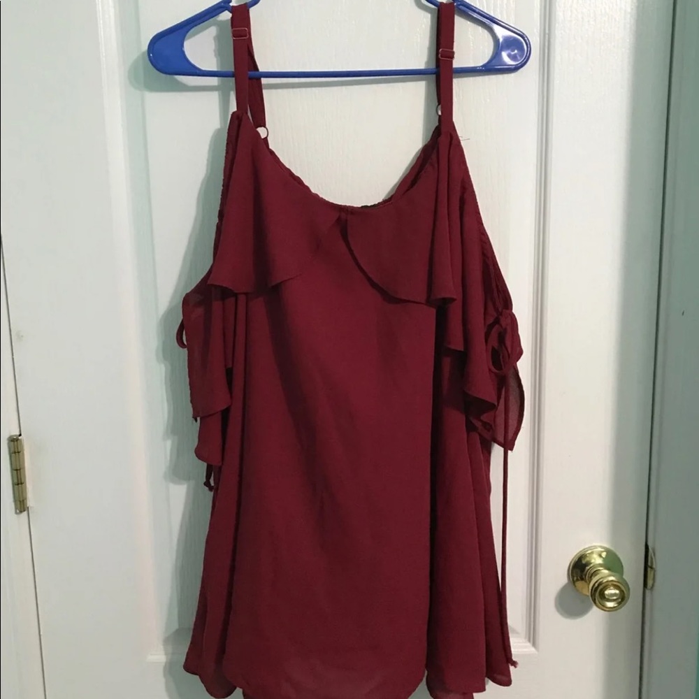 Torrid off the shoulder top